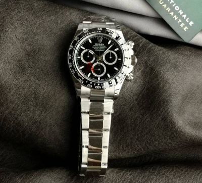 ROLEX Daytona 40MM Cal.4131 Movement 904L Steel Rolex Stailess Steel Bands Watch